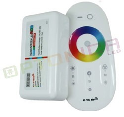 Picture of Controler MINI Banda LED RGB+Alb LED 12-24V Cu telecomanda TOUCH alba