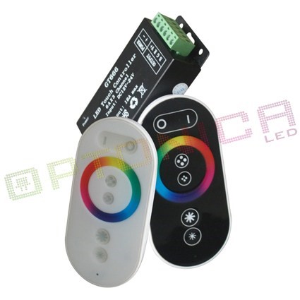 Picture of Controler cu telecomanda TOUCH Banda LED RGB MINI 216W 18A - NEGRU