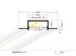 Picture of LED profile VARIO30-04 ACDE-9 1000 white painted, Picture 2
