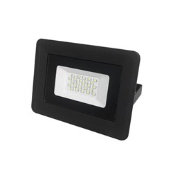 Picture of LED SMD FLOODLIGHT BLACK 20W AC170-265V 100° IP65 4500K - CLASSIC