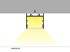 Picture of LED profile VARIO30-02 ACDE-9/TY 2000 white painted, Picture 3
