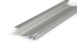 Picture of LED profile FLAT8 H/UX 1000 anodizat