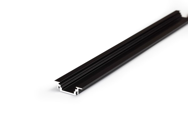 Picture of LED profile GROOVE10 BC/UX 1000 black anodizat
